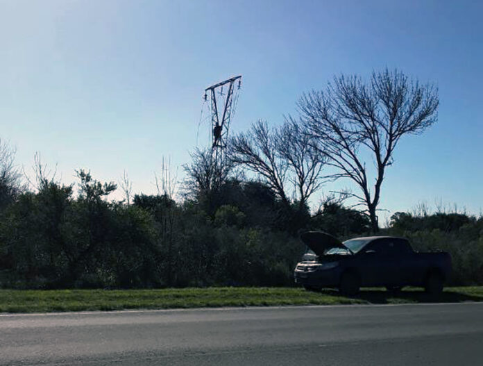 Sobre La Ruta 39 Dos Detenidos Por Robar Cable En Una Torre De Alta