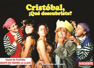Grupo La Llave estrena la obra Cristóbal, ¡qué descubriste?