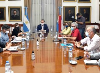 Bordet se reunió con el Coes para buscar soluciones