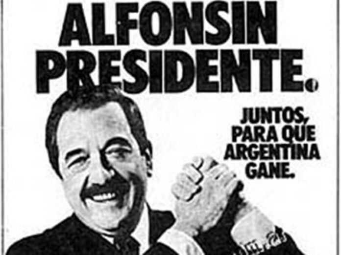 p2 - Desde la UCR recordaron los 37 años de la elección de 1983