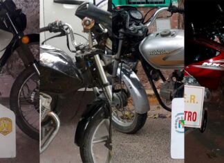 Recuperaron gran cantidad de motos