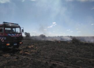 El humo perjudicó la visual de conductores