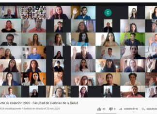 La FCS realizó los actos de colación virtual de grado y posgrado 2020