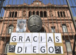El velatorio de Maradona será en la Casa Rosada
