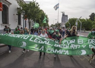 Marcha nacional por la legalización del aborto