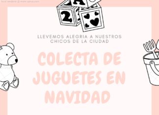 Realizan colecta de juguetes para niños
