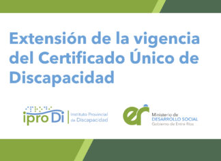 Los Certificados de Discapacidad que vencen en 2021 también serán extendidos un año