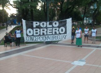 Comenzó la vigilia en la plaza Ramírez