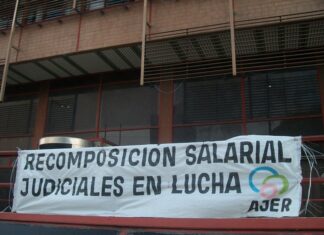 Judiciales demandan una recomposición de haberes