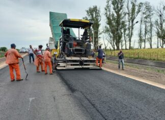 Avanzan en la ruta 51 del departamento Gualeguaychú