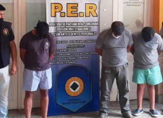 Tres detenidos tras importante golpe