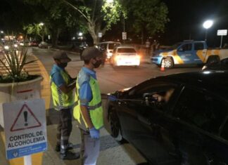 Infractor agredió a un policía