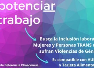 Se incorporan mujeres víctimas de violencia al Potenciar Trabajo