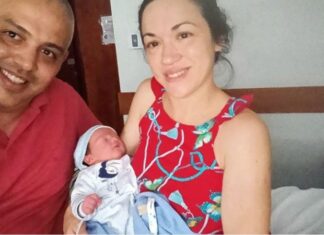 Martina fue la primera bebé del 2021