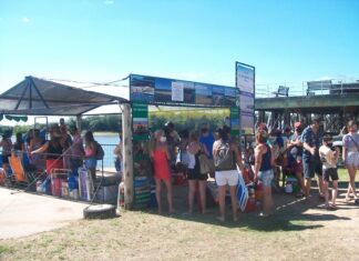 Las playas fueron el refugio del domingo