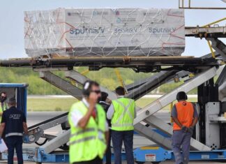 Llegaron las 300.000 vacunas
