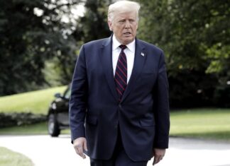 Trump llegó a Nueva York para comparecer ante la Justicia