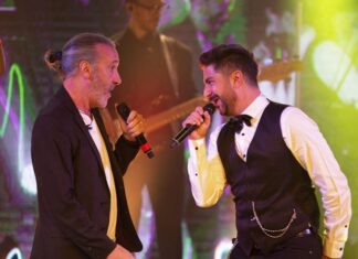 Hizo su debut en América con música y entrevistas