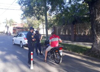 Hubo controles policiales