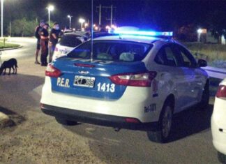 Persecución, accidente y misterio en la noche