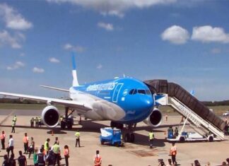 Se postergó el vuelo que tenía como destino Rusia