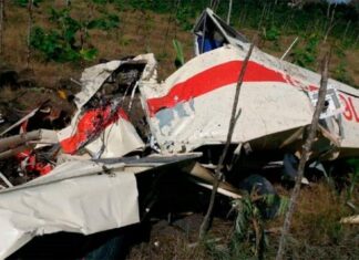 Cayó una aeronave en un campo entrerriano
