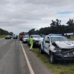 Pagina 6 2 de febrero 2021 seis patrulleros chocaron en cadena en plena ruta