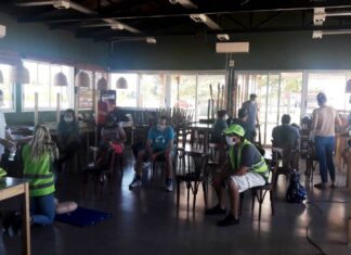 Dictaron RCP a los trabajadores de la Isla del Puerto