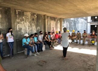 Realizan capacitación a albañiles sobre acoso callejero