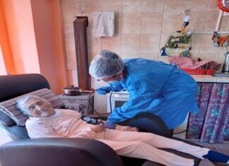 Comenzó el operativo de vacunación a mayores de 70