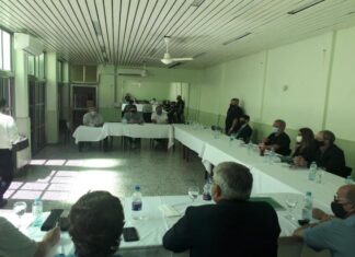 Desde ATE se reunieron con el directorio de Iosper