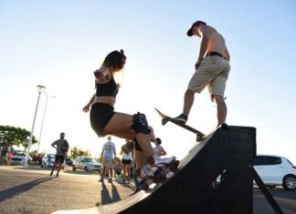 Los jóvenes compartieron un espacio de recreación