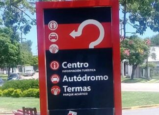 Instalaron nueva cartelería con información turística