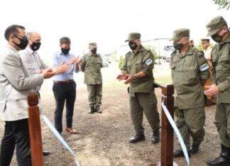 Se inauguraron obras en el Escuadrón 6 de Gendarmería