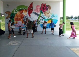 El taller de teatro comunitario se llevó a cabo con cupos agotados