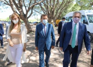 Alberto Fernández habló en Mendoza