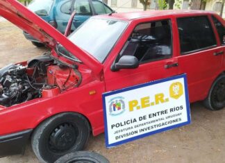 Secuestraron un auto con irregularidades
