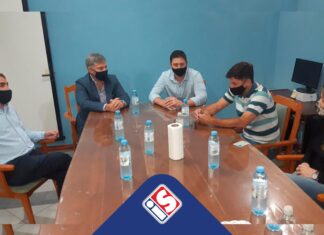 El presidente de IAPSER se reunió con el Intendente de Pronunciamiento por prevención y seguridad laboral