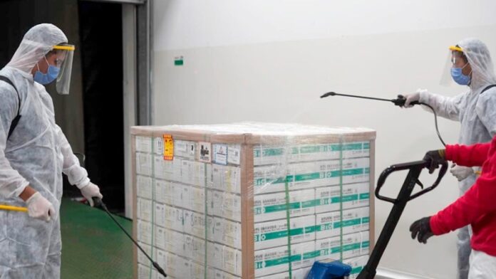 p1 - Llegaron 12.500 vacunas Sinopharm a Entre Ríos