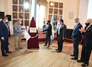 Rindieron homenaje a ex fraternal y alumno del Colegio