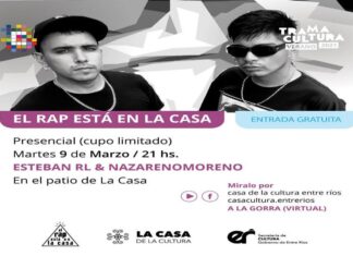 Esteban RL & Nazareno Moreno en El rap está en la Casa