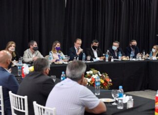 Bordet presidió la reunión de la Liga de Intendentes