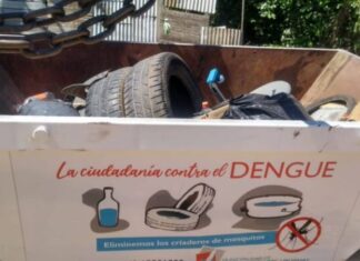 Nueva ubicación de los volquetes