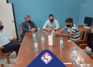 Reunión con funcionarios de la zona