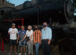 Rindieron homenaje a los trabajadores ferroviarios