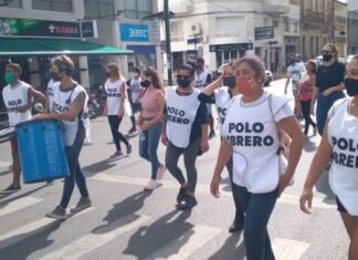 El Polo Obrero hizo escuchar sus demandas