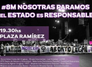 Habrá una marcha hacia la Plaza