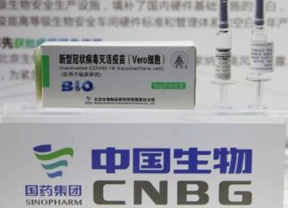 Llegaron más de 1.000 dosis de la vacuna china