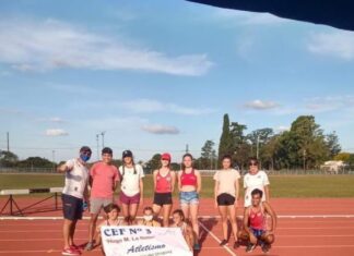 Buena cosecha de los atletas del CEF en Concordia