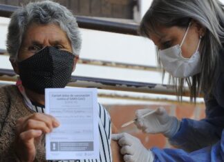 Casi el 40% de los entrerrianos recibió la primera dosis